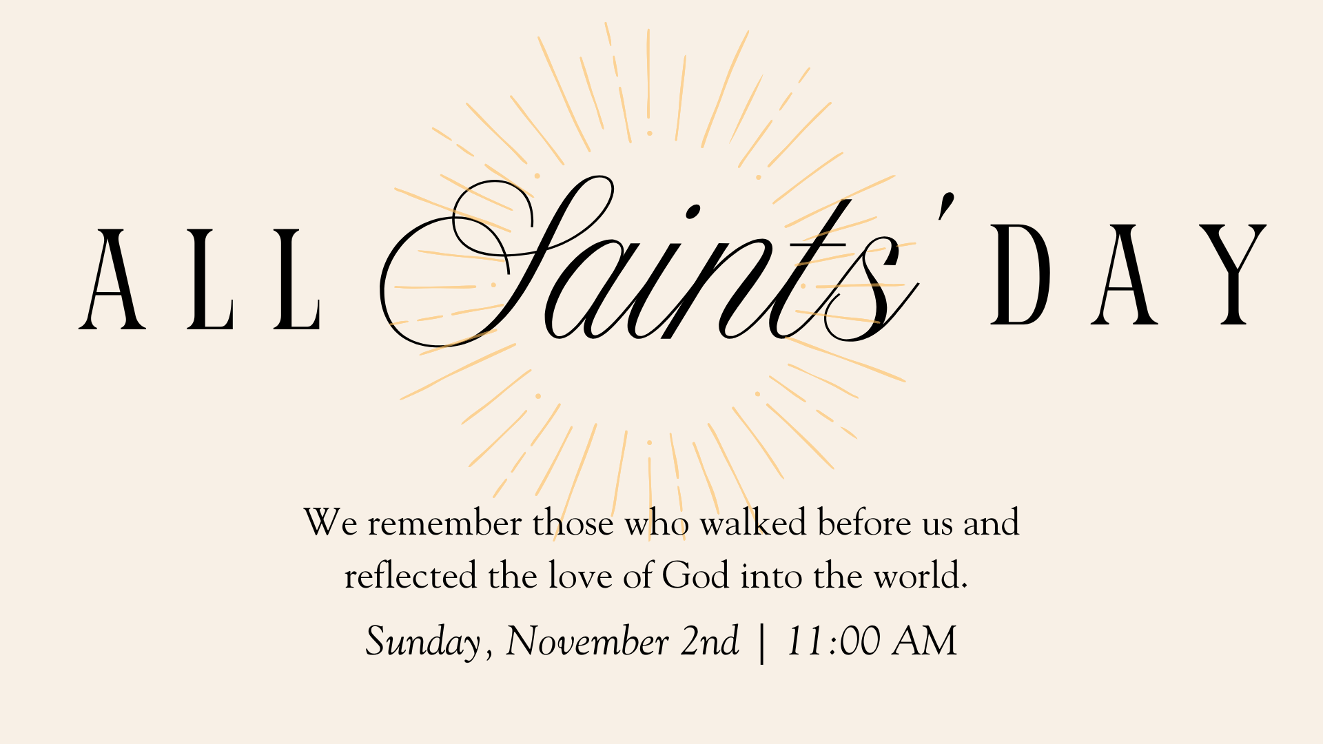All Saints Day 2025 (1)