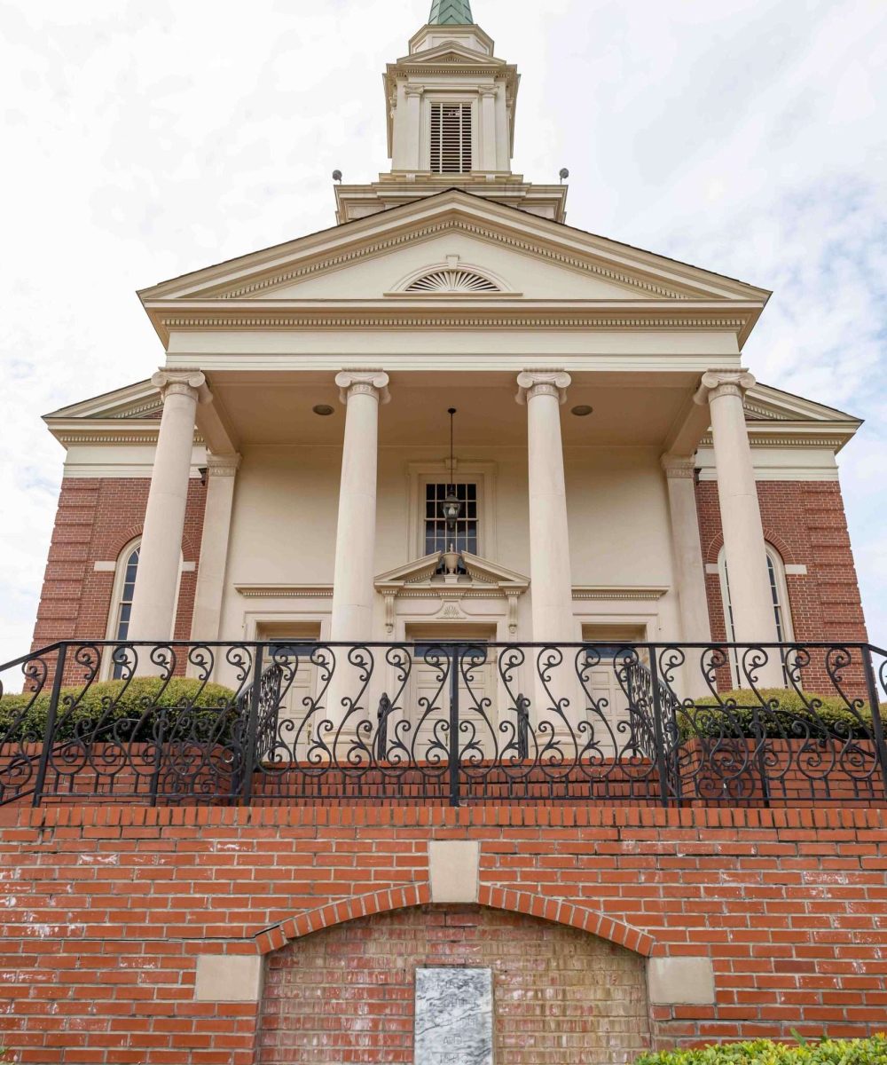 Church Sanctuary front view from Broad st_Lagrange First United Methodist